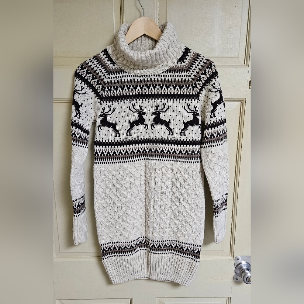 NEW Women's Wool Blend knit dress - size XS/S